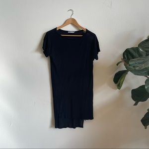 Alexander Wang Striped Mini Tshirt dress